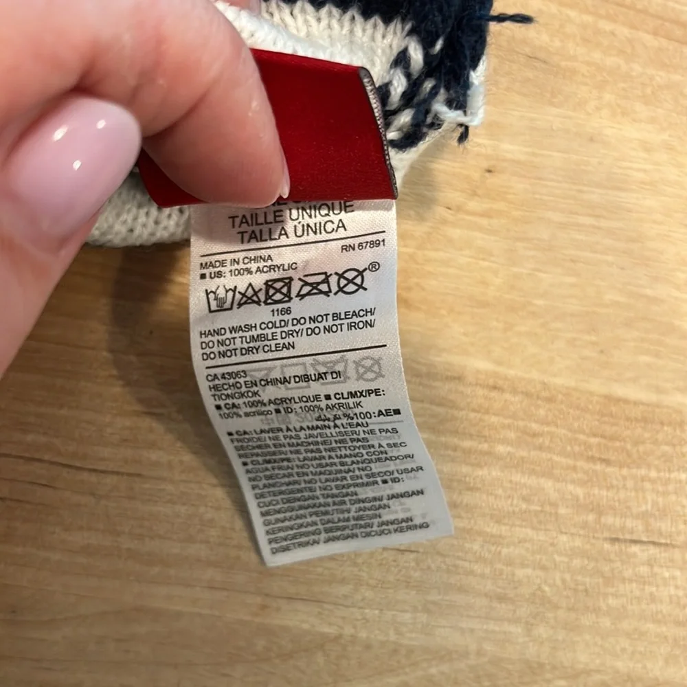 Old Navy Team USA Adult Winter Mittens Cozy Olympics Cold Weather New